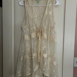 Women's Lace Top - Size L/XL